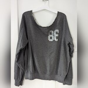 Victoria's Secret PINK off the shoulder sweatshirt 86